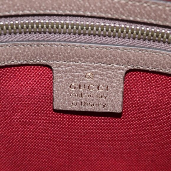 GUCCI GG Supreme Disney Collaboration Waist Bag PVC Beige 602695 Auth 141153M - Picture 11 of 16